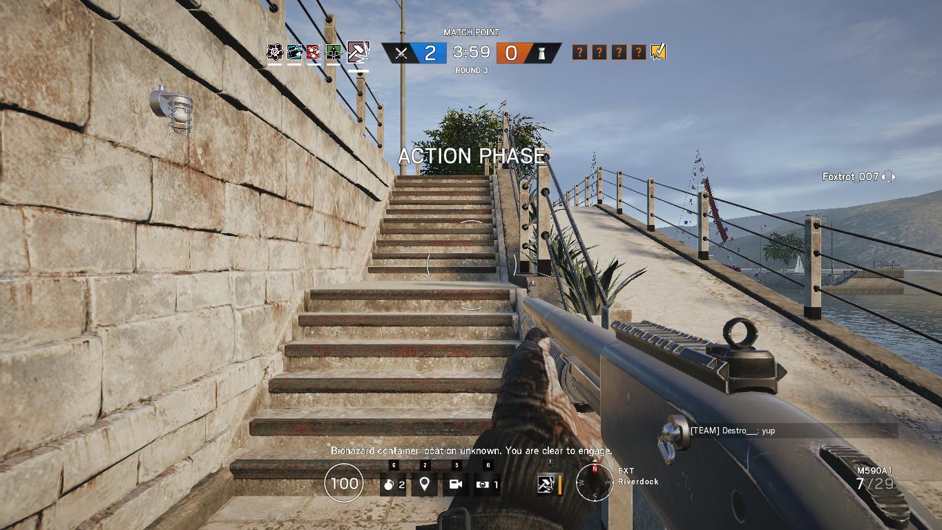 An online play happening in Rainbow: Six Siege Rainbow: Six Siege online gaming